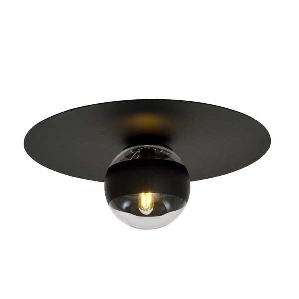 Lampa sufitowa Emibig SOLAR 1 Czarny/STRIPE 1129/1