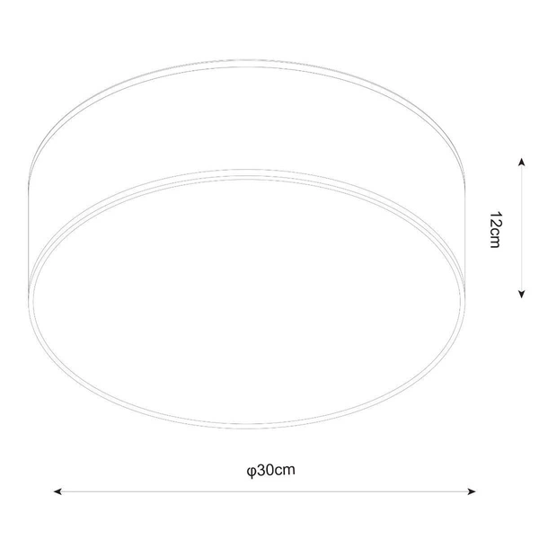 LAMPA SUFITOWA CLARA