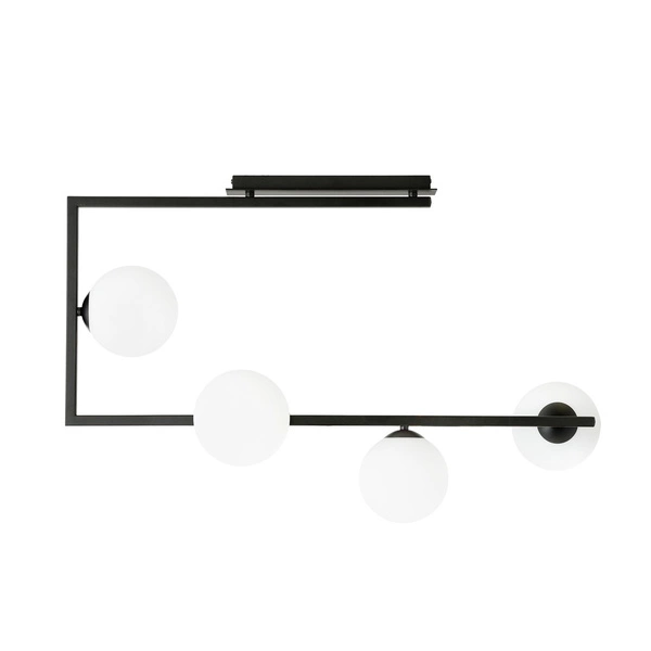 Lampa sufitowa Emibig SOMA 4 BL OPAL 1291/4