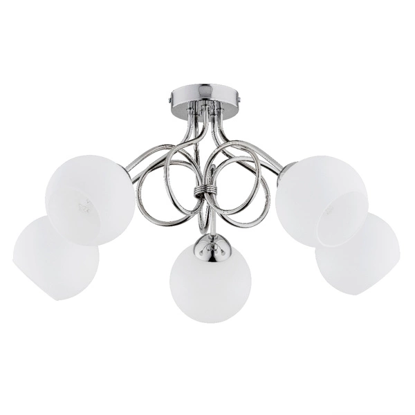 Lampa sufitowa ALFA MILA CHROM 5xE27 53cm | 28125