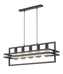 Lampa Sigma MERCI 5 lampa wisząca czarny 32397