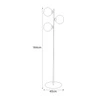 Lampa podłogowa K-4854 z serii ALDAR