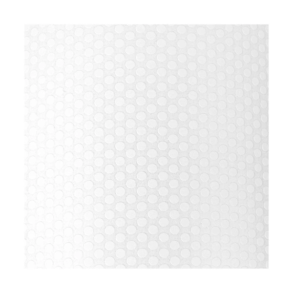 Lampa stołowa Leila 1xE27 maks. 60W chromowany metal/przezroczysty kabel PVC/wielokolorowy papier + klosz z PCV z wzorem w kropki 7654028