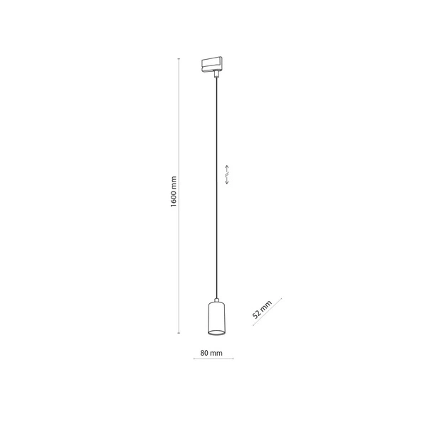 TRACER TRÓJOBWODOWY WHITE WISZĄCY GU_10 4845