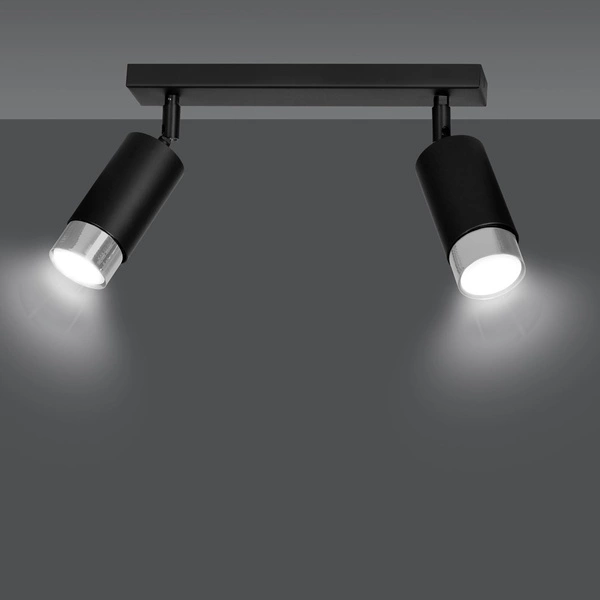 Lampa sufitowa Emibig HIRO 2 BL/CHROME 964/2