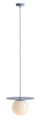 Aldex LAMPA WISZĄCA LOOP DUSTY BLUE M E27 | Niebieski 1125G16_M