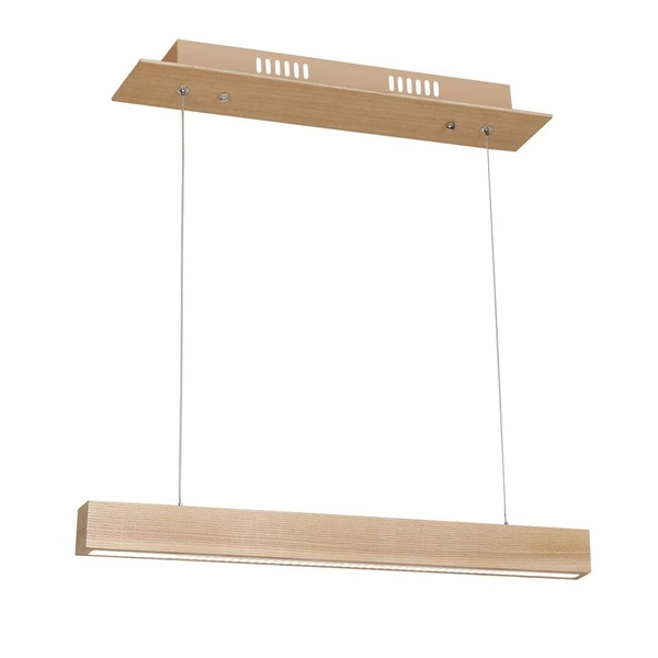 Lampa wisząca TIMBER, naturalne drewno, 12W LED, barwa ciepła 3000K, MLP567