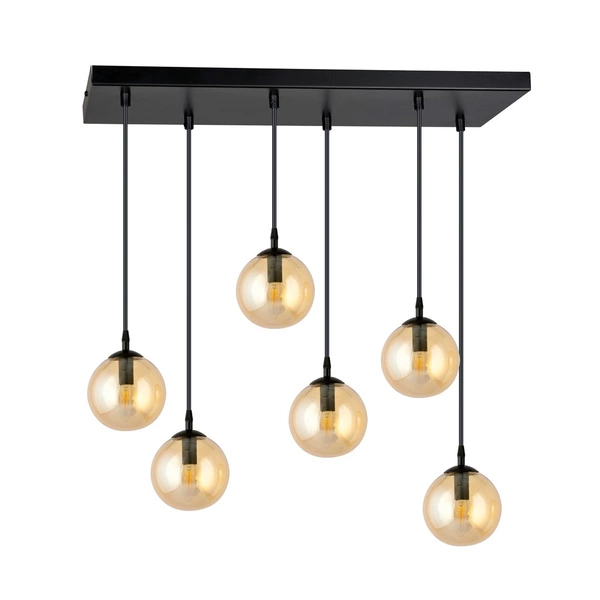 Lampa wisząca Emibig COSMO 6 BL MIODOWY 713/6