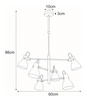 Lampa sufitowa K-8108 z serii KANTI