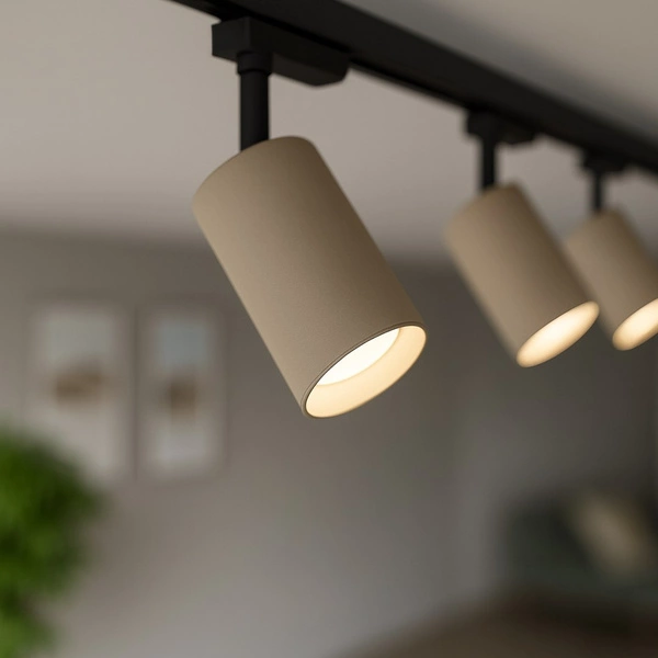 Oprawa Pipe Track Beż 1xGU10