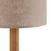 Lampka nocna DEVA NATURE 5192 1xE27 styl skandynawski | beżowa 5192