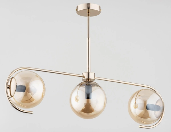 Lampa sufitowa ALFA ASTANA ZŁOTA 3xE14 15cm | 63084