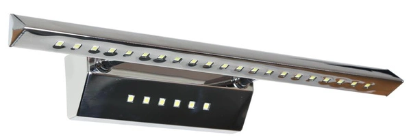 Kinkiet FORTE 20-27030 chrom 5W + 2W LED, barwa zimna 6500K
