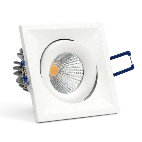 Oprawa wpuszczana oczko QUBO SQ 6W neutralna 4000K biały szer. 8,2cm