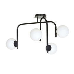 Lampa sufitowa Emibig KALF 4B Czarny 1030/4B
