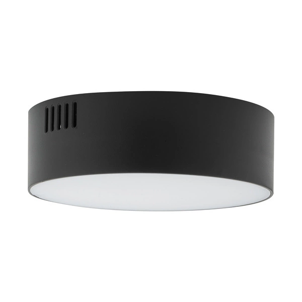 Plafon LID ROUND LED 11cm 15W barwa neutralna 4000K | czarna 10415