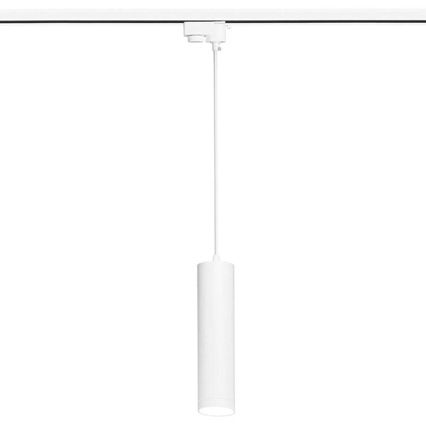 Lampa wisząca do szynoprzewodu Snow, 3F, biała, 1x50W GU10