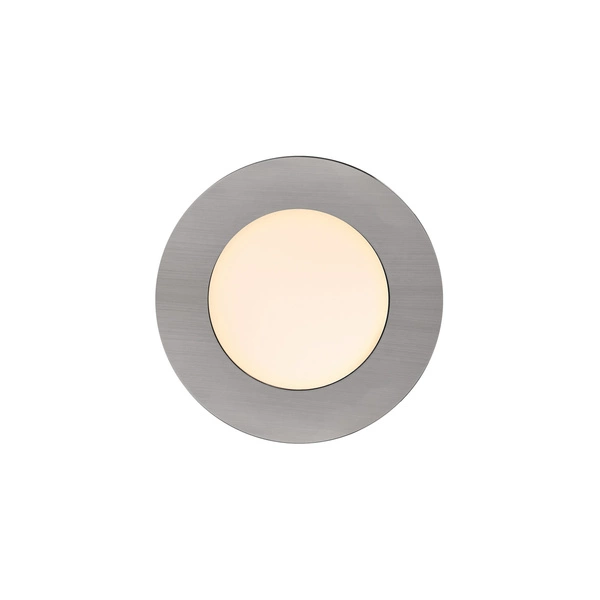 Oprawa wpuszczana LEONIS LED 2700K Biała ciepła Plastik | Szczotkowany nikiel