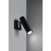 Nowoczesny kinkiet DIREZIONE SL.0498 Czarny 1xGU10