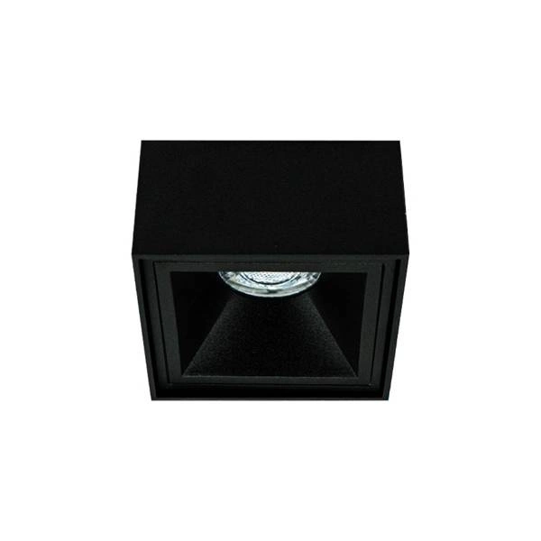 Oprawa wpuszczana oczko sufitowe CROSTI VIVI SQ czarny szer. 9,1cm