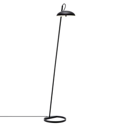 Lampa stojąca VERSALE G9 3W Metal | Czarny
