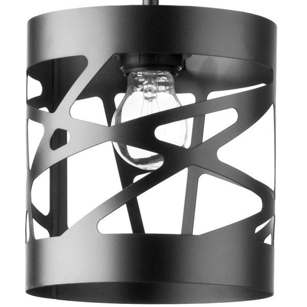 Lampa MODUŁ FREZ plafon czarna 17,5cm