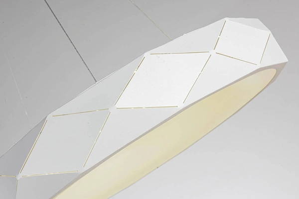 Lampa wisząca REUS, biała, 36W LED, barwa neutralna 4000K