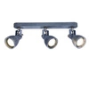 Lampa sufitowa ASH listwa 93-64301 3xGU10 szary mat