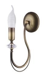 Klasyczny Żyrandol MELODY wys. 31cm 1xE14 11W IP20 | Stare złoto