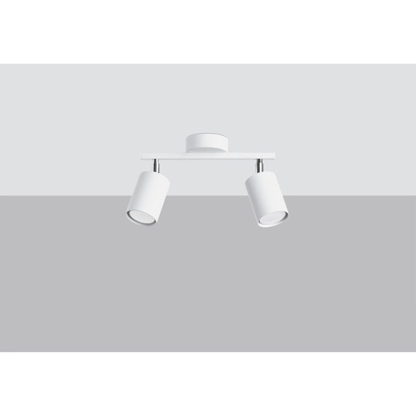 Lampa sufitowa LEMMI 2, biały/chrom, 2x40W GU10, SL.1124