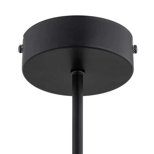 Lampa sufitowa ALFA FOTON CZARNA & BIAŁA 4xE14 60cm | 63343