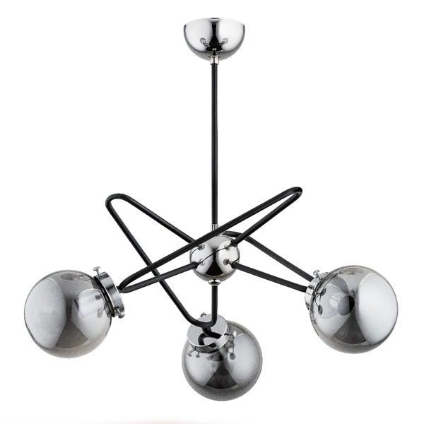 Lampa sufitowa ALFA GALAXY CHROM 3xE14 53cm | 27703