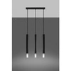 Lampa wisząca WEZYR 3 SL.0962 czarna 3xG9