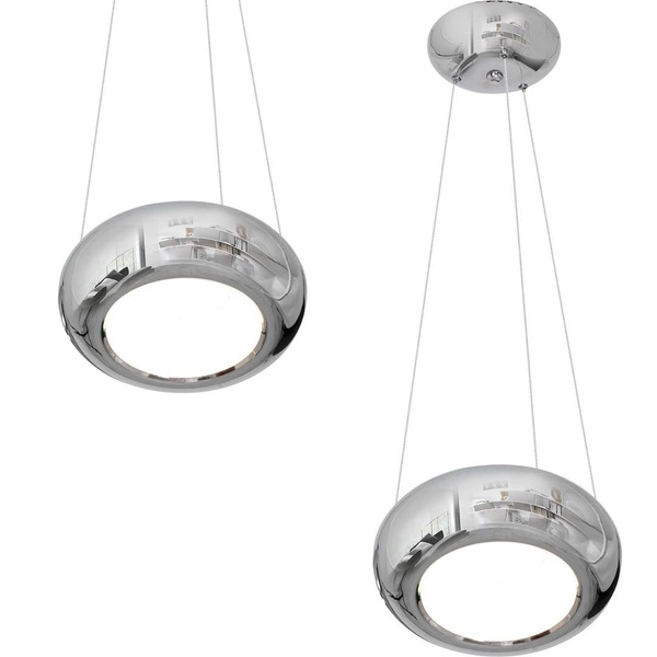 Zwis pojedyńczy LED MERCURIO chrom 25cm