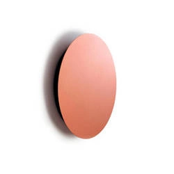 Lampa ścienna kinkiet RING LED M śr. 25cm 10W 3000K | satynowa miedź 10347