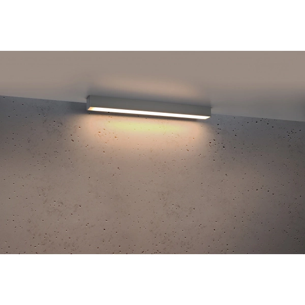 Plafon PINNE 650 ALUMINIUM 22W barwa ciepła 3000K TH.043