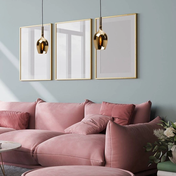 Lampa wisząca LUGANO, złota, 1x40W E14, ML8815