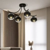 Lampa sufitowa Emibig BOSTON 4 Czarny/STRIPE 1111/4