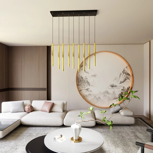 Lampa wisząca Emibig SELTER 9 GOLD 1332/9