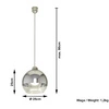 Lampa Wisząca COSMO Chrom SL.0083