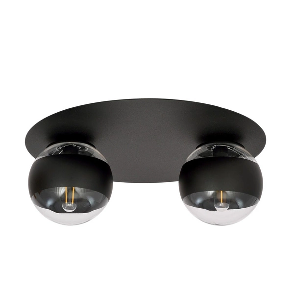 Lampa sufitowa Emibig SOLAR 2 Czarny/STRIPE 1129/2