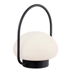 Lampa z przenośna na akumulator SPONGE LED 2700K Biała ciepła Plastik | Biały
