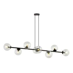 Lampa wisząca Emibig ROSSI 8 BL TRANSPARENT 874/8