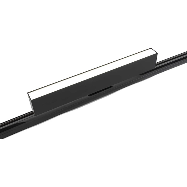 Lampa do szynoprzewodów jednofazowych MOON, czarna, 12W LED, barwa ciepła 3000K