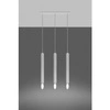 Lampa wisząca WEZYR 3 SL.0959 biała 3xG9