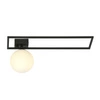 Lampa sufitowa Emibig IMAGO 1B Czarny/OPAL 1130/1B