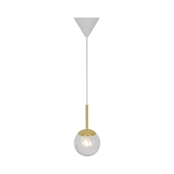 Lampa wisząca CHISELL E14 25W Metal | Mosiądz