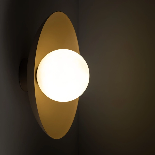 SLATE SABIA GLASS KINKIET 1XG9 10936