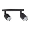 Lampa sufitowa TOP 4416 2xGU10 czarna 4416
