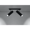 Nowoczesna lampa sufitowa DIREZIONE 2 SL.0500 Czarna 2xGU10
